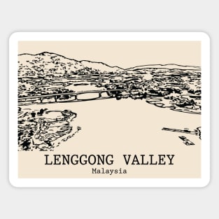 Lenggong Valley - Malaysia Magnet